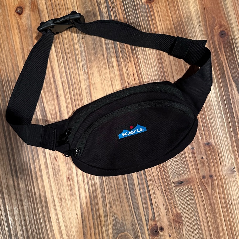 Kavu SPECTATOR Waist Pack Belt Bag Fanny Pack Pouch Black